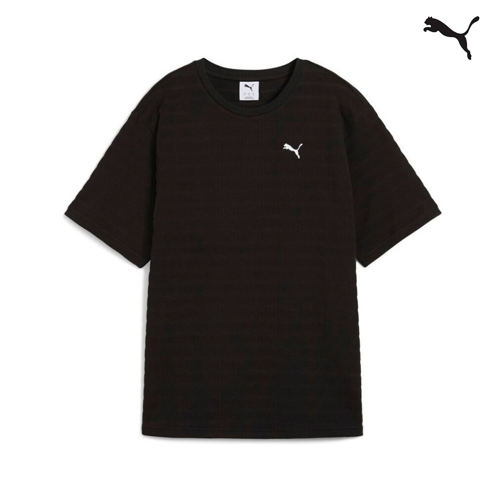 685027 ESS ELEVATED Relaxed Structured Tee ΜΠΛΟΥΖΑΚΙ ΚΟΝΤΟΜΑΝΙΚΟ PUMA